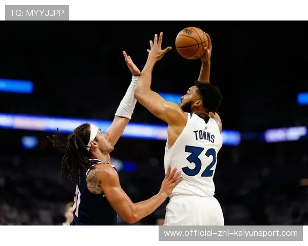 唐斯篮下再添两分，森林狼在篮下占尽先机